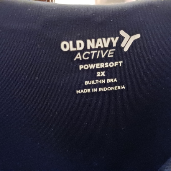 NWT Old Navy Powersoft Activewear Dress in Navy Blue - Picture 2 of 5